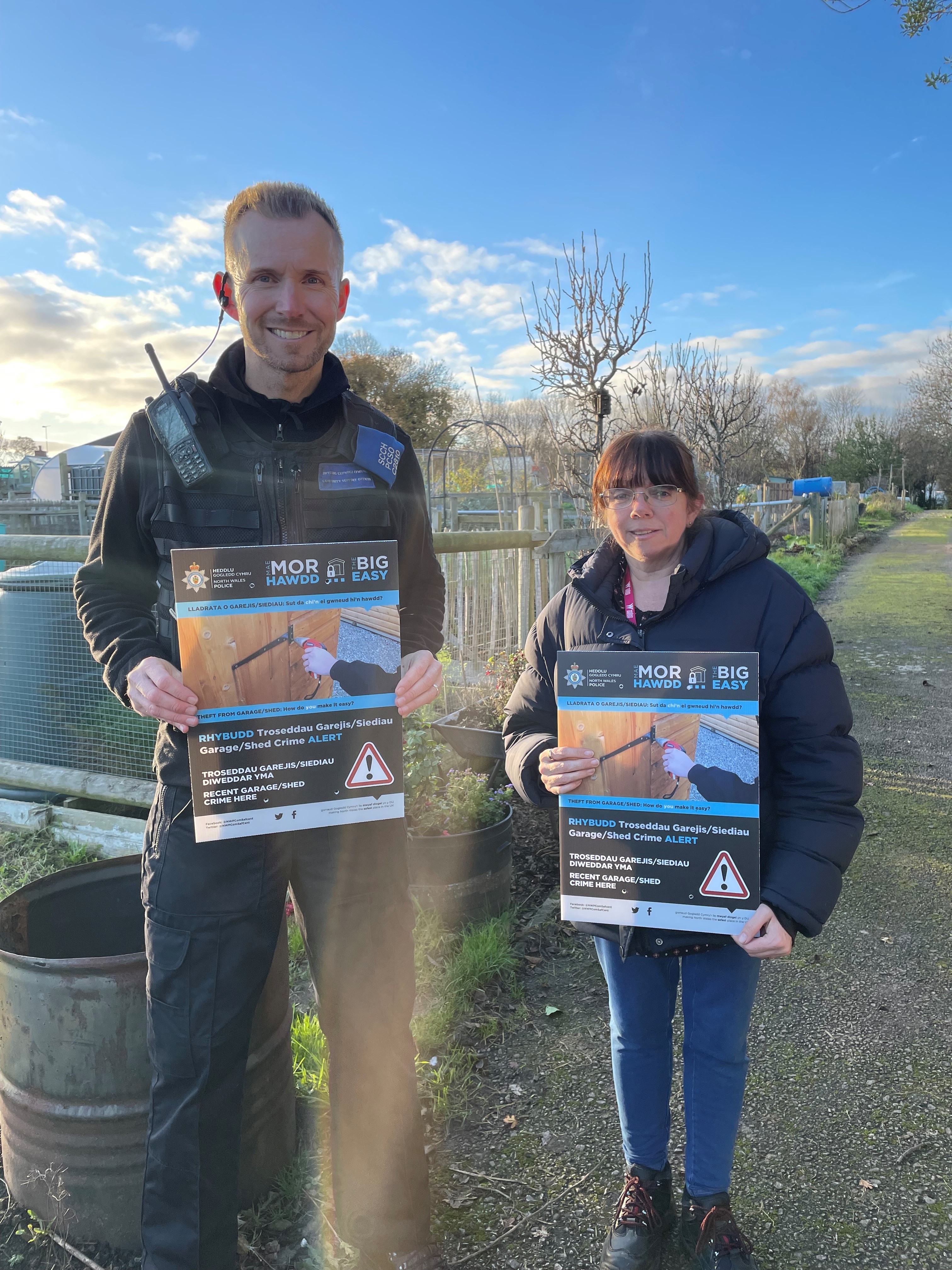 Security ramped up and patrols to be increased at allotment site hit by spate of crime