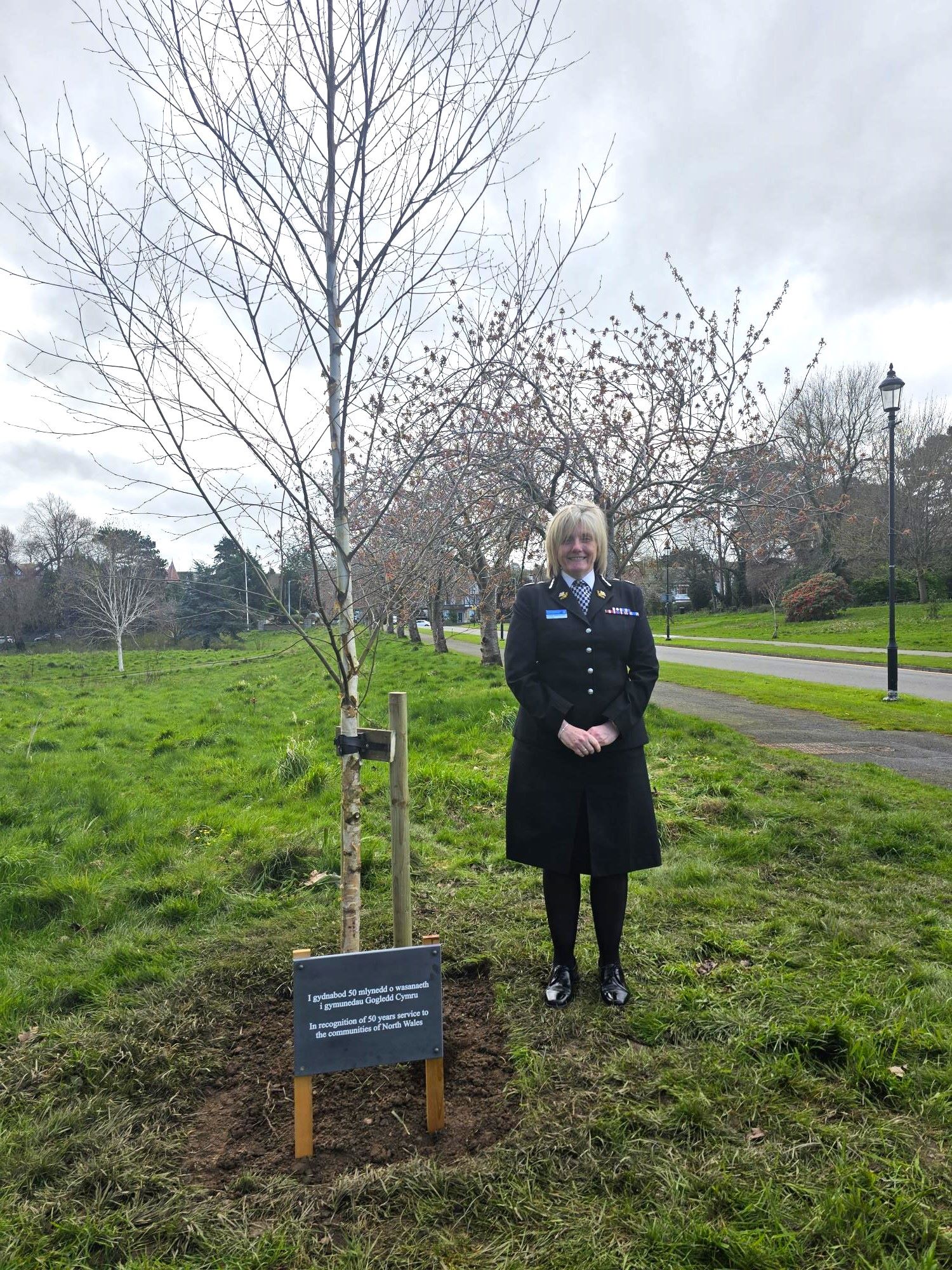 Tree planted to commemorate NWP’s 50th anniversary