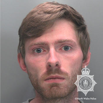 North Wales Police custody image of Frankie Harrison.