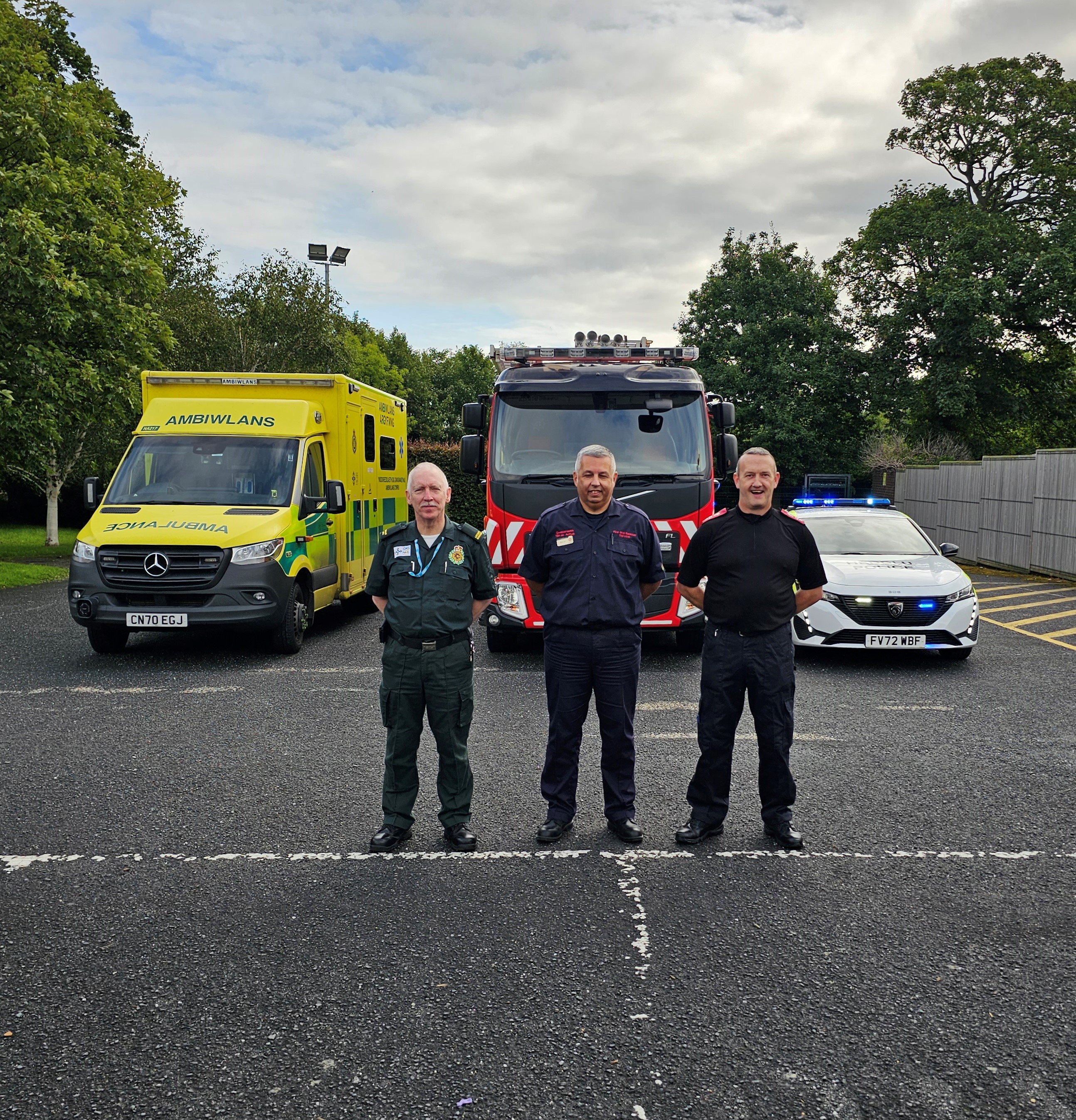 North Wales Emergency Services Promote “Blue Light Aware” Content