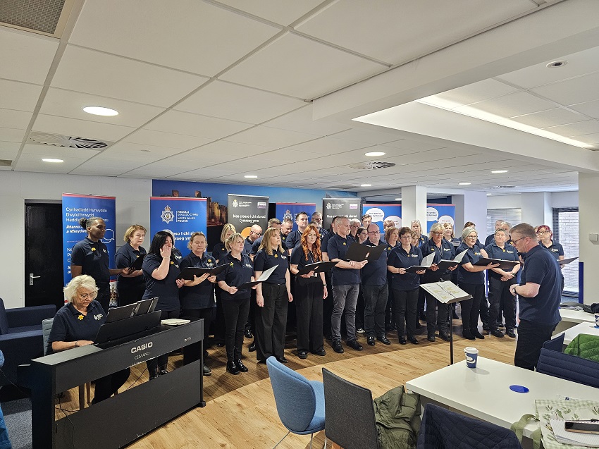 Photograph of the NWP choir