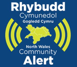 Photograph of the Community Alert logo