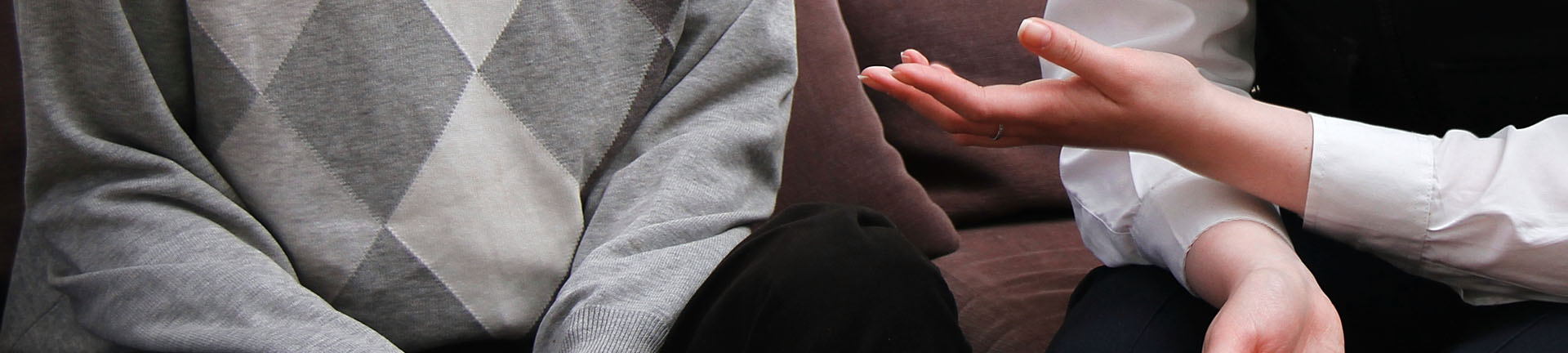 Photograph showing hands