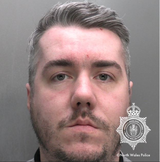 An NWP custody Image of Gareth Owen Lambert.