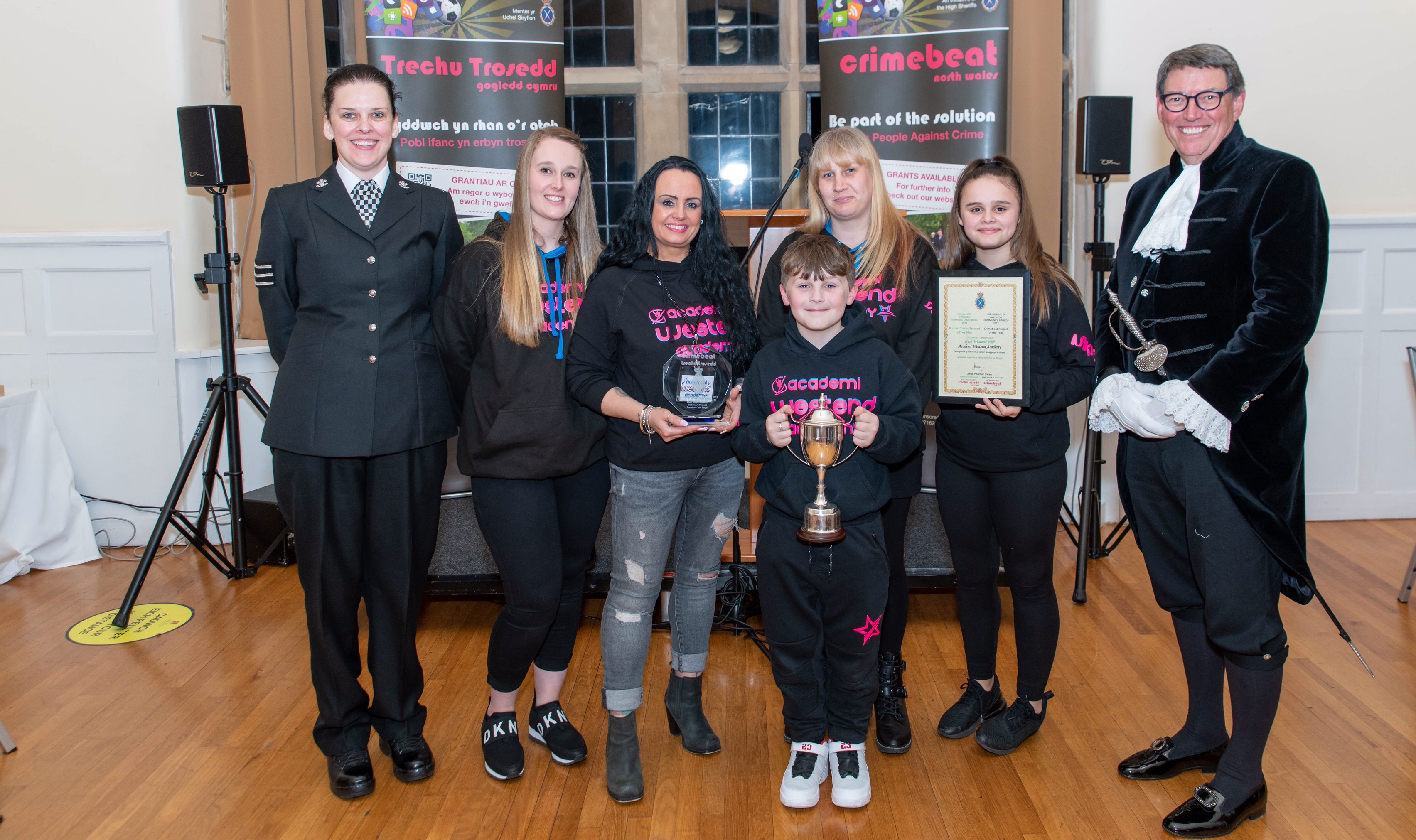 HS Awards - West End Academy with Sgt Dana Baxter.jpg