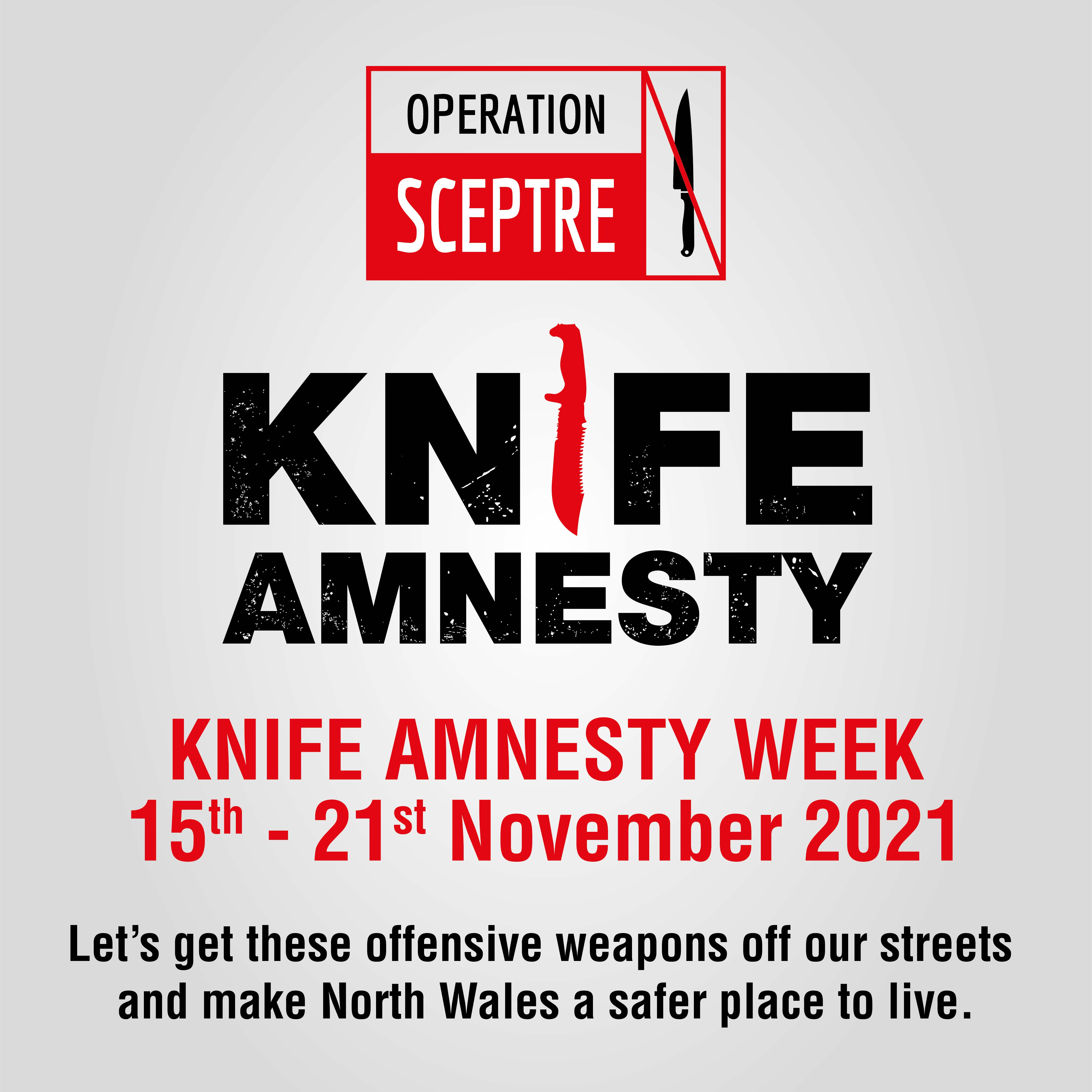 Op Sceptre: National Week of Action to Tackle Knife Crime