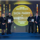 Leadership Awards: Sergeant Martin Lear and Sergeant Sion Parry 