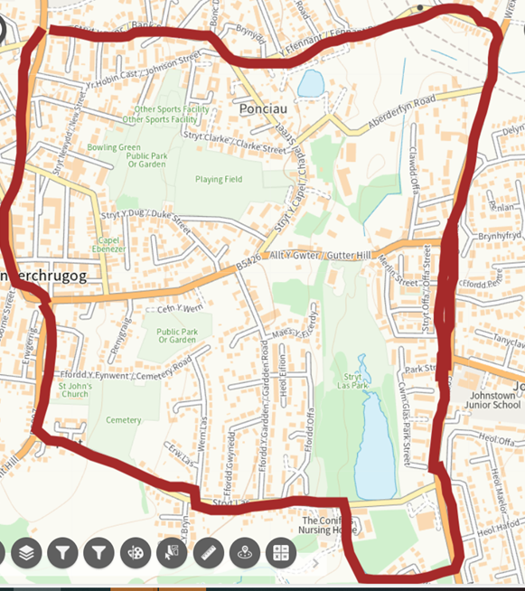 Dispersal order map
