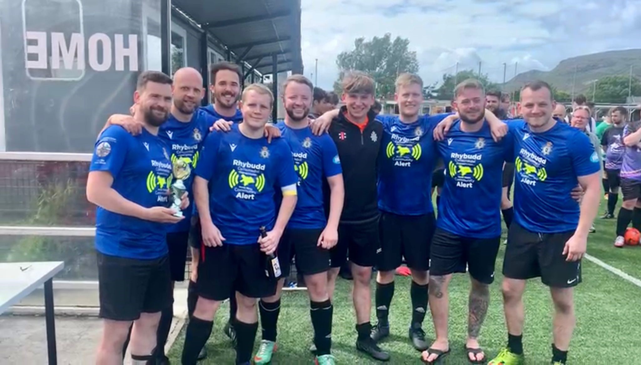 Wrexham Town Police Station FC players