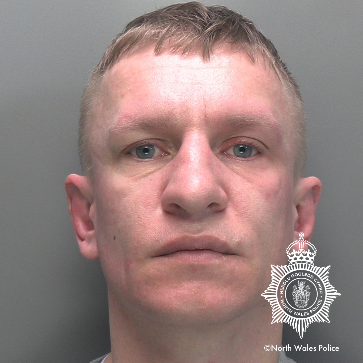 Custody image of Tomas Politovas. Photo: North Wales Police