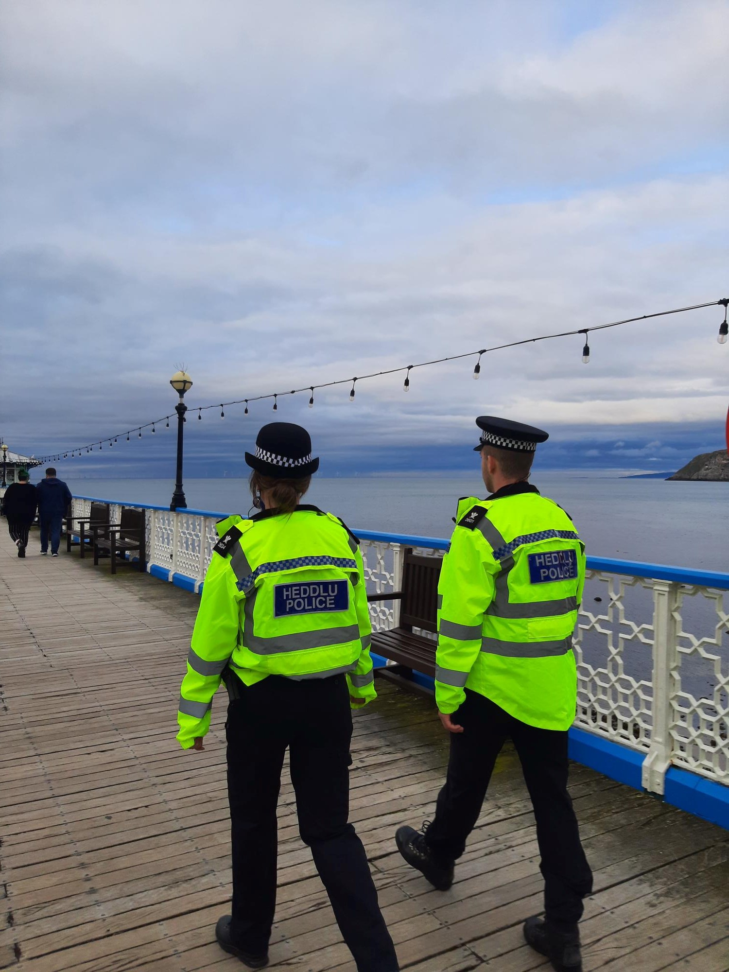 NWP officers on foot patrol.