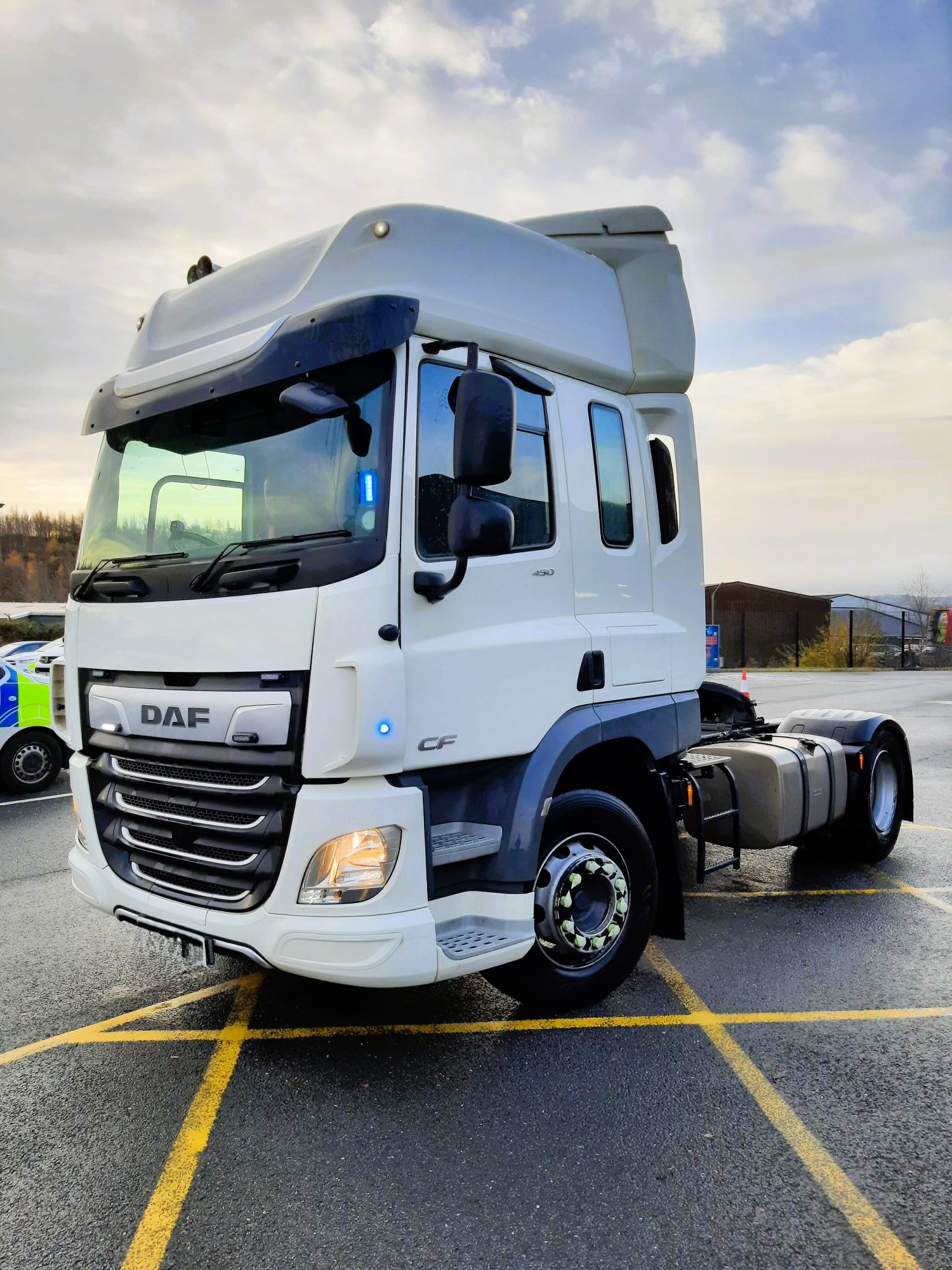 Photograph of the Op Tramline HGV cab