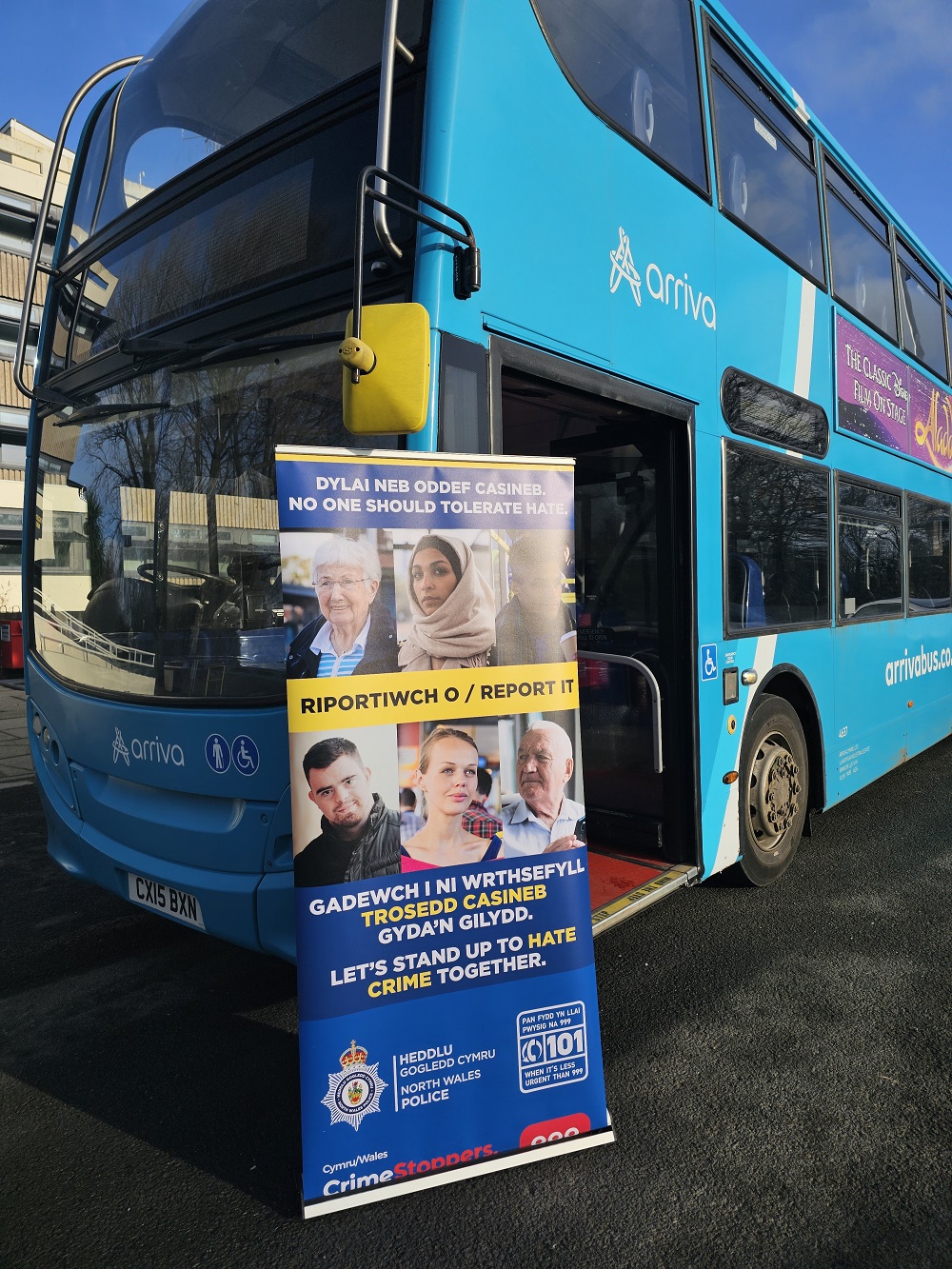 Photograph of an Arriva bus