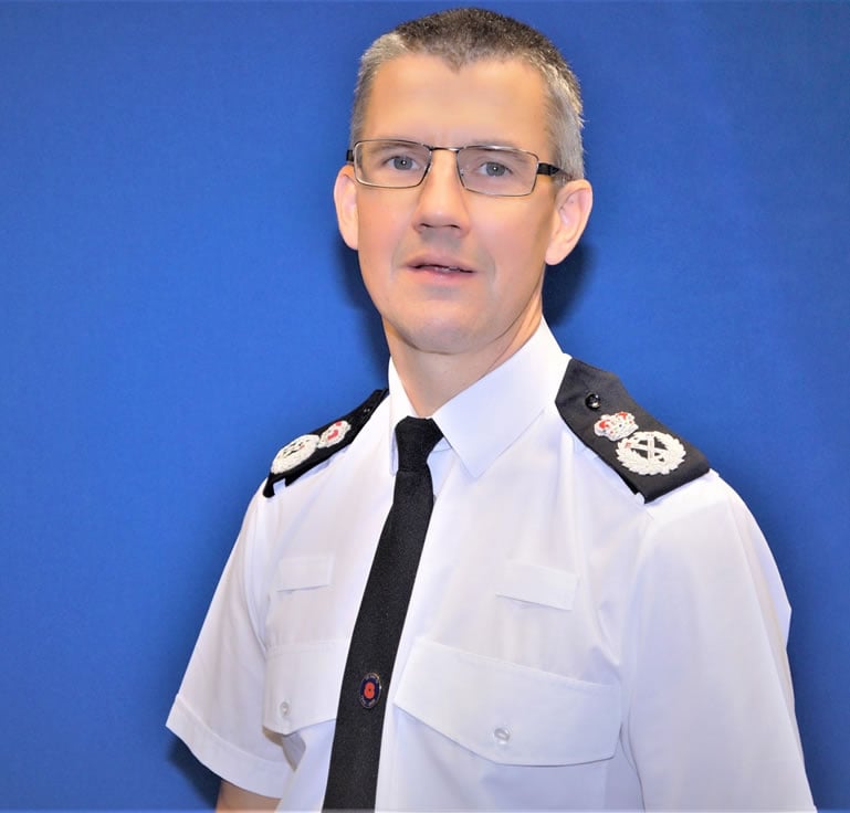 Photograph of Chief Constable Carl Foulkes