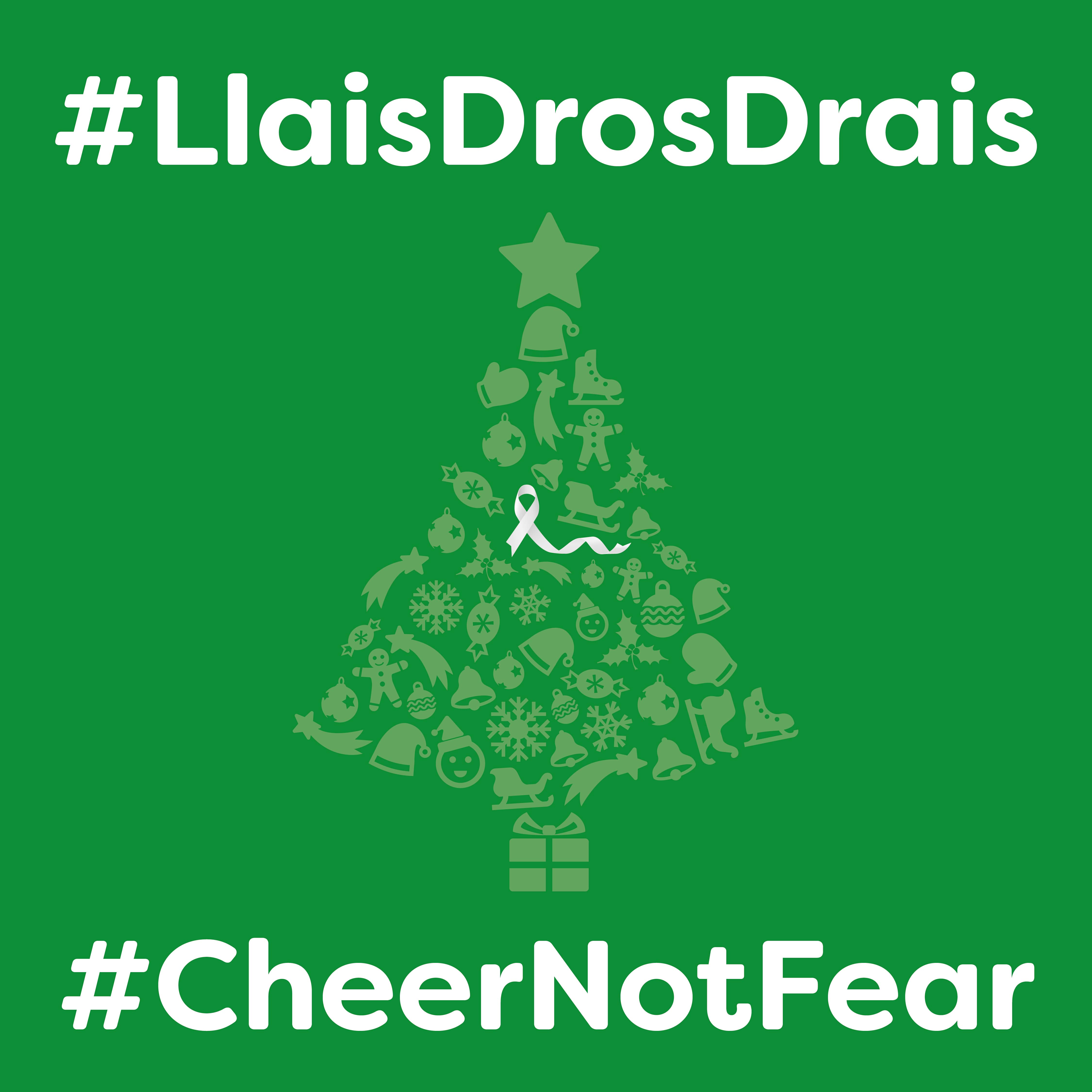 Ymgyrch #LlaisDrosDrais 