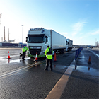 Photo of lorry checks