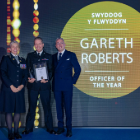 Swyddog y Flwyddyn – Gareth Roberts  
