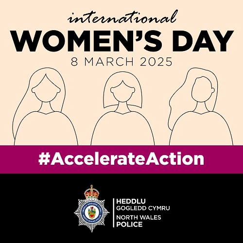 Photo of the IWD graphic