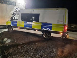 Police van