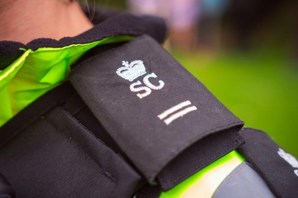 Photograph of a Special Constable epaulette