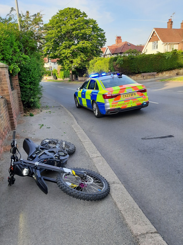 Photograph of the Suron e-bike