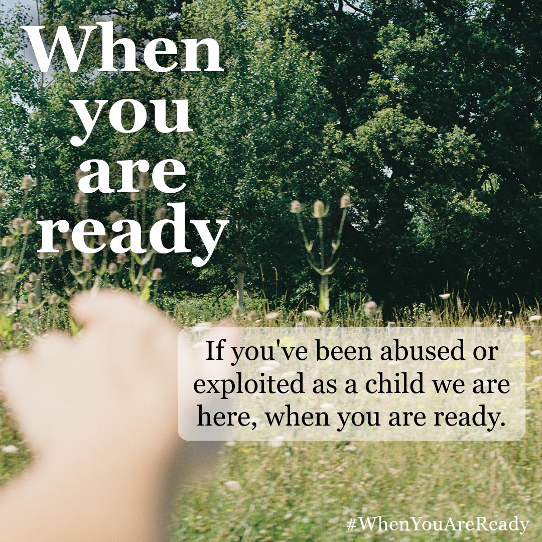 When you are ready graphic image.